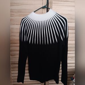 Black sweater white Bust 39_ 42" soft